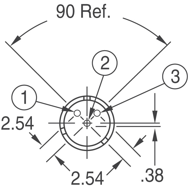 3339H-1-502LF Bourns Inc.  Trimmer Potentiometers